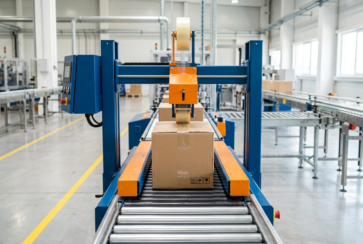 YM-220 Self-Adaptive (Random) Case Sealer
